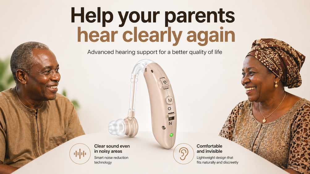 Rechargeable Hearing Aid for Seniors