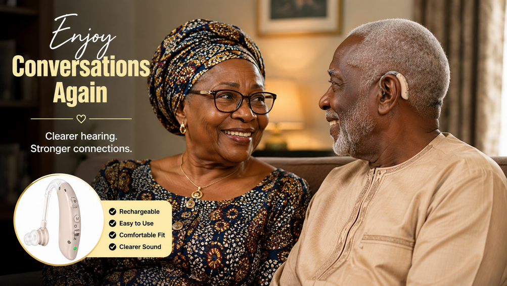 Rechargeable Hearing Aid for Seniors